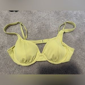 yellow bikini top